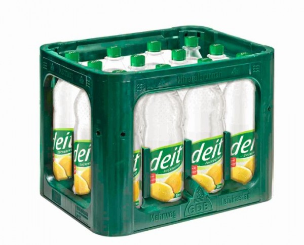 Deit Citro klar 12x1,0 PET Mehrweg