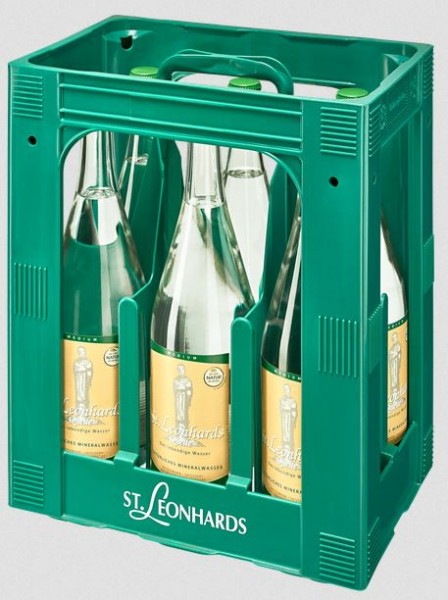 St. Leonhards Quelle medium 6x1,0 Glasfl. Mehrweg (D)