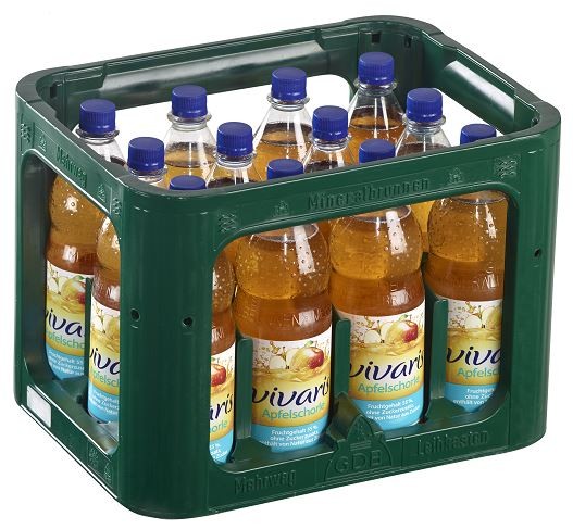 Vivaris Apfelschorle 12x1,0 PET Mehrweg