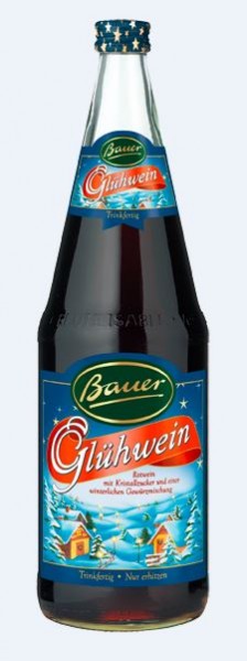 Bauer Glühwein rot 1,0 Mehrweg