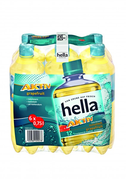Hella Aktiv 6x0,75 PET Einweg