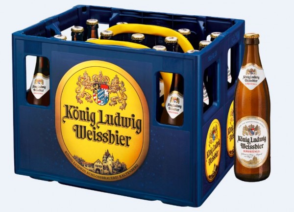 König Ludwig Weissbier kristall 20x0,5 Mehrweg