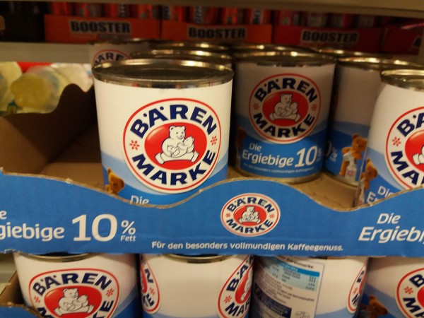 Kondensmilch Bärenmarke Die ergiebige 10, 340 gr. Dose (N)