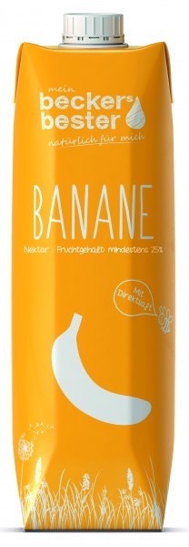Becker's bester Banane 1,0 Tetrapak Einweg