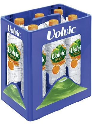 Volvic Touch Pfirsich 6x1,5 PET Einweg Kasten