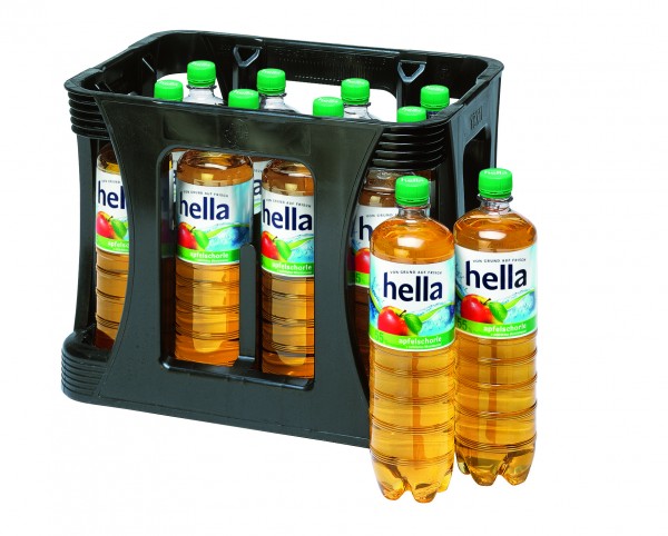 Hella Apfelschorle 12x1,0 PET Einweg