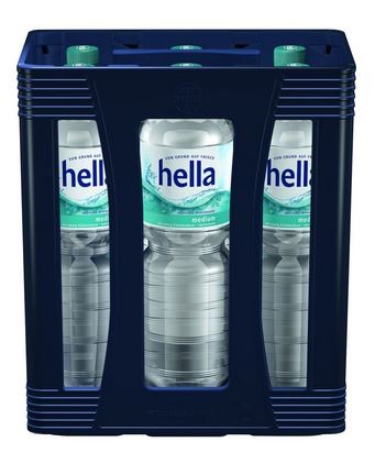 Hella medium 6x1,5 PET Einweg Kasten (M)
