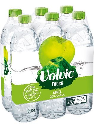 Volvic Touch Apfel 6x1,5 PET Einweg