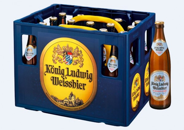 König Ludwig Weissbier alkoholfrei 20x0,5 Mehrweg (FL)