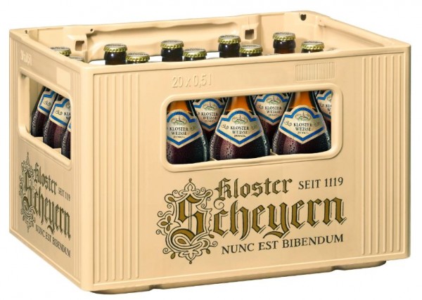 Kloster Scheyern Klosterbier dunkel 20x0, Mehrweg (FL)