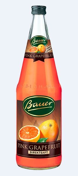 Bauer Pink-Grapefruit 6x1,0 Mehrweg (B)