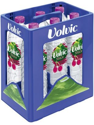 Volvic Touch Kirsche 6x1,5 PET Einweg Kasten