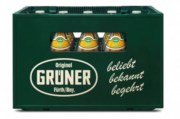Grüner Vollbier hell 20x0,5 Mehrweg