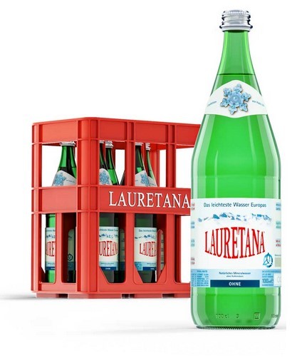 Lauretana 6x1,0 Glasfl. Mehrweg