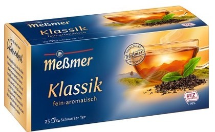 Meßmer klassich schwarzer Tee 25 x 1,75 gr. (N)