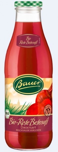 Bauer Bio Rote Beete 6x0,98 Mehrweg
