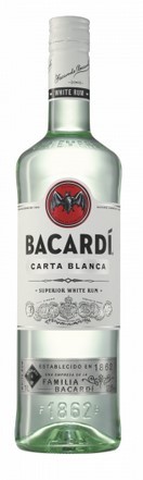 Bacardi Carta Blanca 37,5% 1.0 Einweg