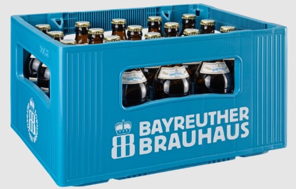 Bayreuther hell alkoholfrei 20x0,33 Mehrweg (F)