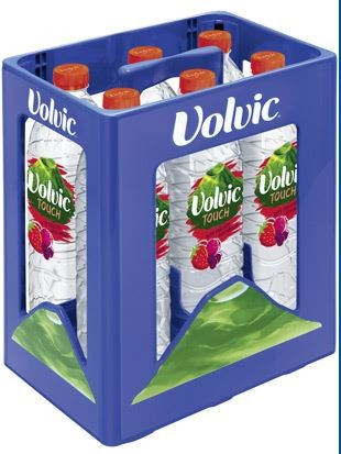 Volvic Touch Rote Früchte 6x1,5 PET Einweg Kasten