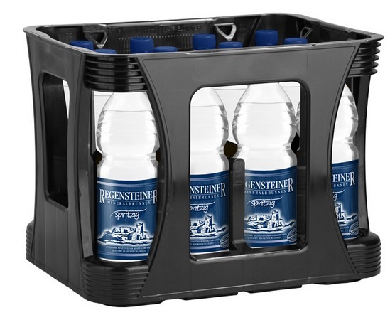 Regensteiner Spritzig 12x1,0 PET Einweg Kasten (FL)