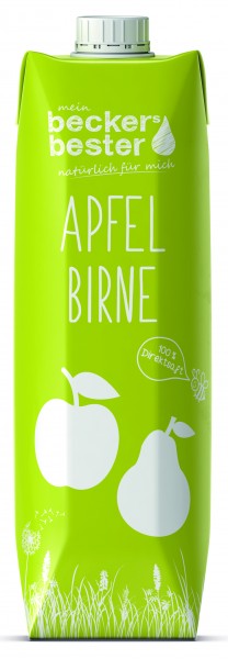 Becker's bester Apfel-Birne 1,0 Tetrapak Einweg