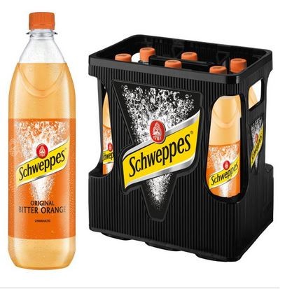 Schweppes Original Bitter Orange 6x1,0 PET Mehrweg