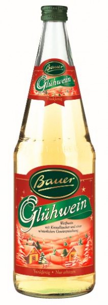 Bauer Glühwein weiss 1,0 Mehrweg