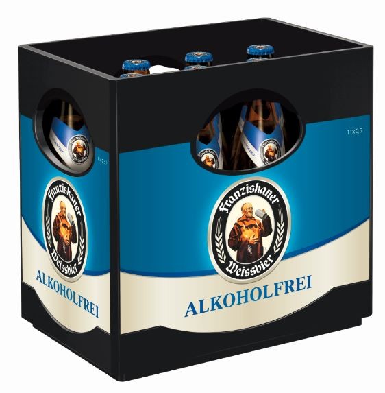 Franziskaner Hefeweissbier alkoholfrei 11x0,5 Mehrweg