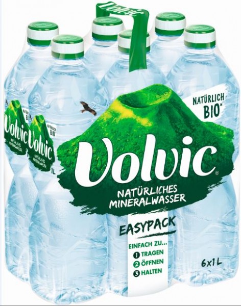 Volvic naturelle 6x1,0 PET Einweg