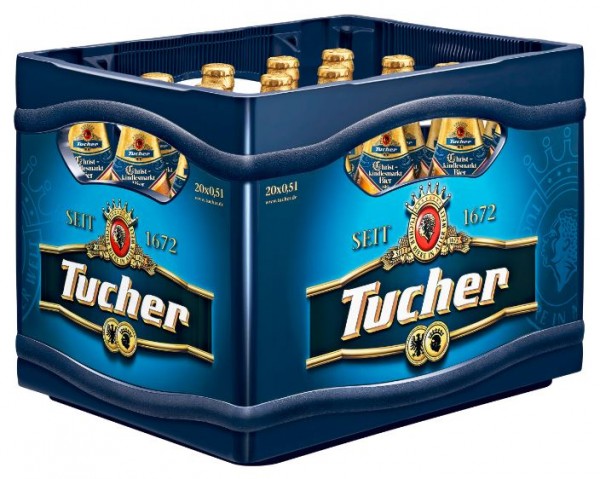 Tucher Pils Christkindlsmarktbier 20x0,5 Mehrweg